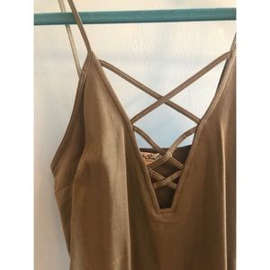 Express Dark Green Tanktop